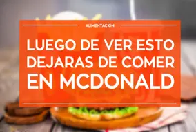 Luego de ver esto dejaras de comer en McDonald