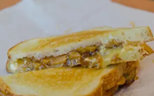 Sandwich de Duraznos