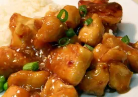 Pollo en salsa de Miel y Jengibre