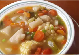 Sopa de Verduras con caldo proteico