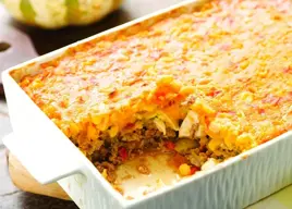 Ensalada de atún, maíz y queso