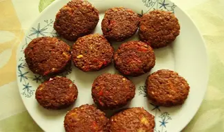 Hamburguesas de soja texturizada