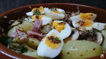 Papas bacon a la española