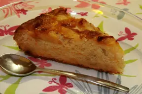 Torta de manzana y almendras