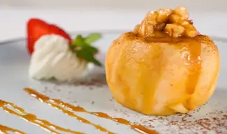 Manzanas con sorpresa dulce