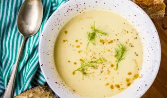 Crema de Hinojo y puerros