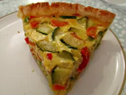 Tarta de vegetales mixtos