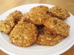 Snack de bananas y avena