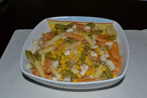 Ensalada de pavo con daditos
