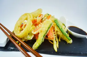 Salteado de vegetales al estilo japonés