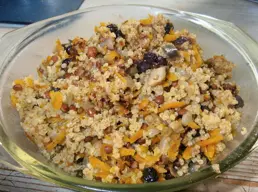 Snack de champiñones y tofu