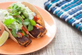 Fajitas de tofu al estilo mexicano