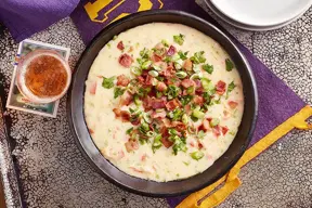 Dip de queso y tocino