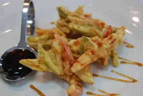 Tempura de verduras variada