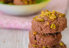 Galletas de calabacín y chocolate negro