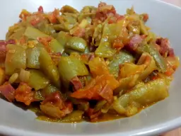 Guiso de Judías verdes con tomates