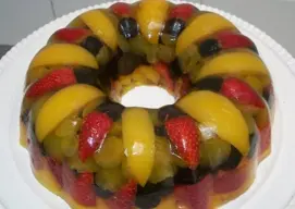 Gelatina de frutas