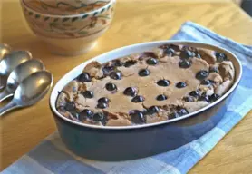 Pudín de avena y frutos secos