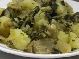 Mixto de acelgas con papas