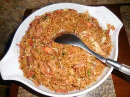 Arroz chino casero