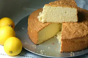 Bizcocho ligero de limón