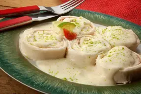 Rondelli de jamón y mozzarella