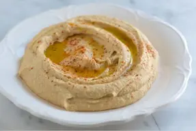 Hummus casero de garbanzos