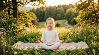 Los 7 beneficios de la meditación en niños