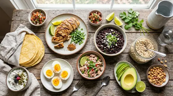 Foto de Comidas para aumentar masa muscular: guía y recetas ricas en proteína