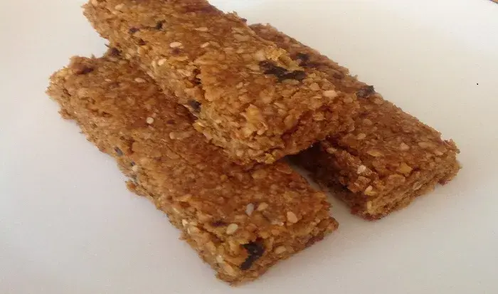 Barritas de ajonjolí y miel