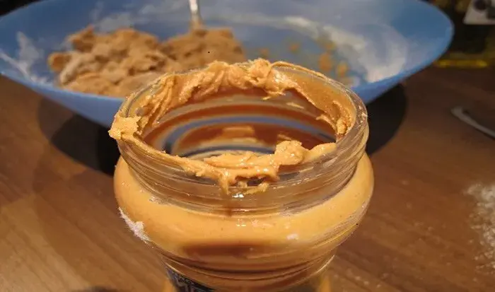 Mantequilla de maní casera