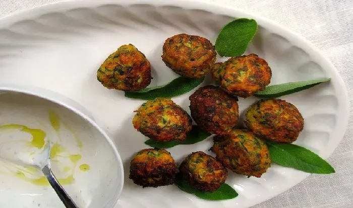 Albóndigas de calabacin y zanahoria