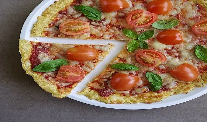 Pizza de coliflor
