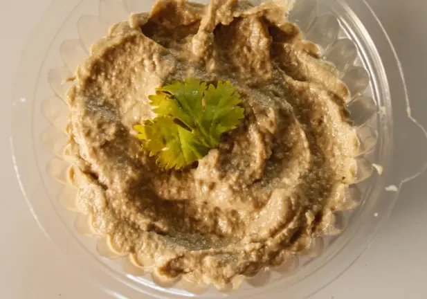 Paté de berenjena y perejil