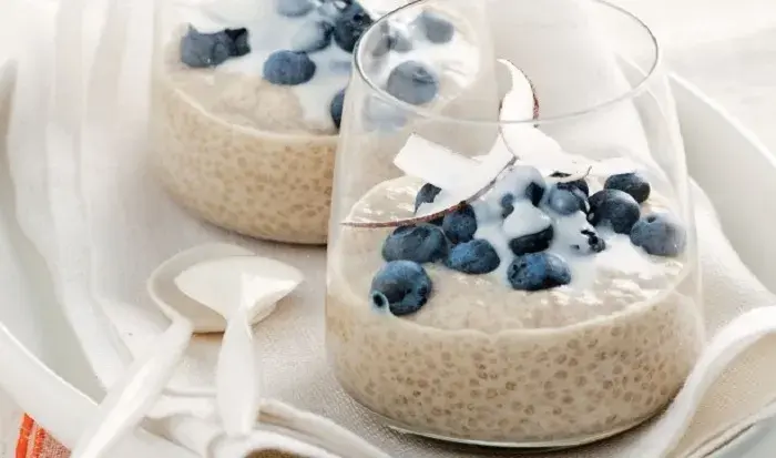 Pudin de Chia y coco