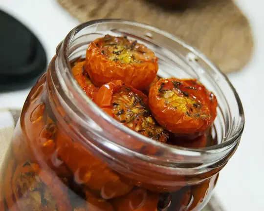 Conserva de tomates cherry