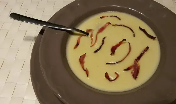Crema de champiñones