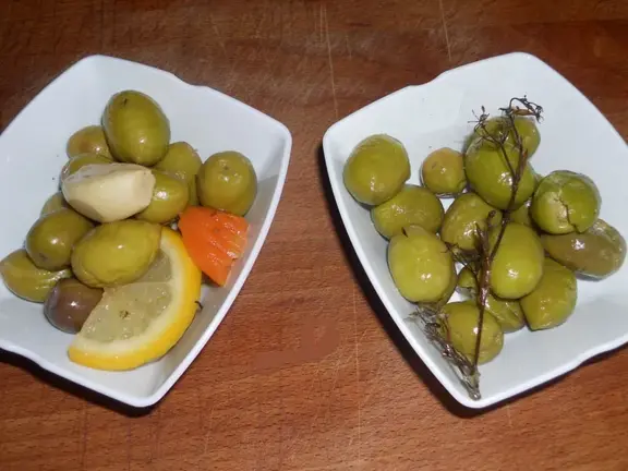 Conserva de olivas