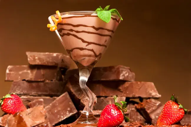 Barra de chocolate y coco