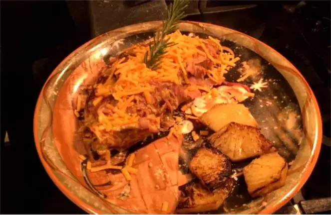 Omelette hawaiiana