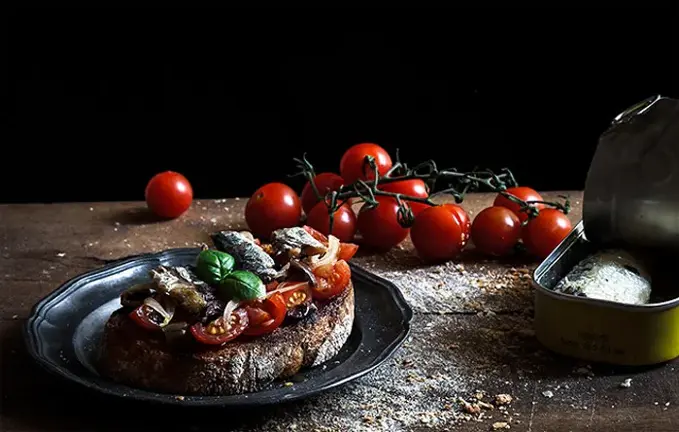 Bruschetta marinara