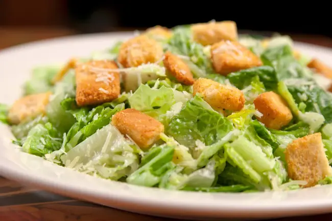 Ensalada César tipo americano