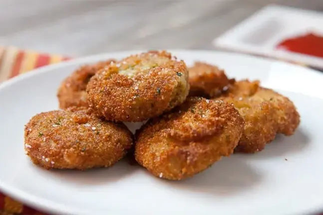 Nuggets vegetarianos de zanahoria