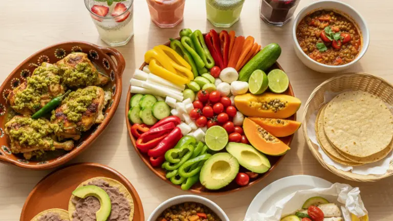 Menú de Comida Saludable Semanal