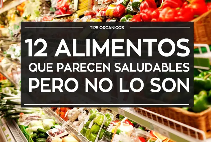 Alimentos poco saludables