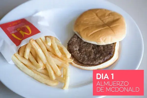 Almuerzo de McDonald - Dia 1