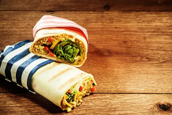 Burritos de quinoa