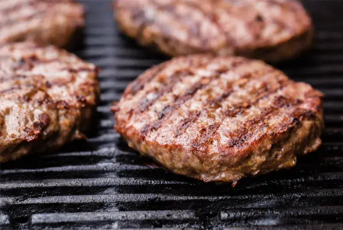 Hamburguesas asadas
