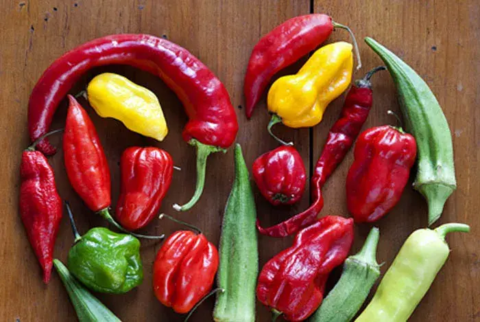 Pimientos para el corazón