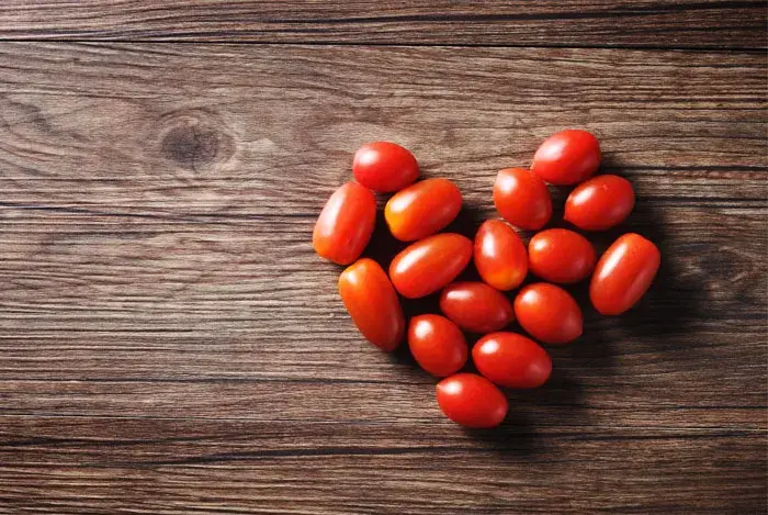 Tomate y corazon